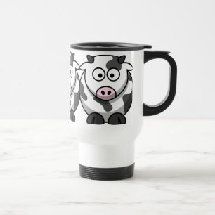 Cute Funny Cow Travel Mug