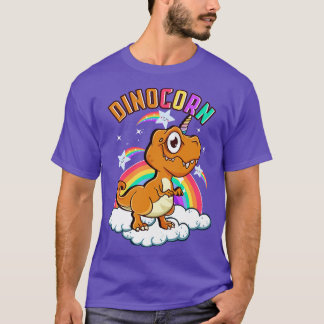 Cute Funny Dinocorn Dinosaur Unicorn 1 T-Shirt