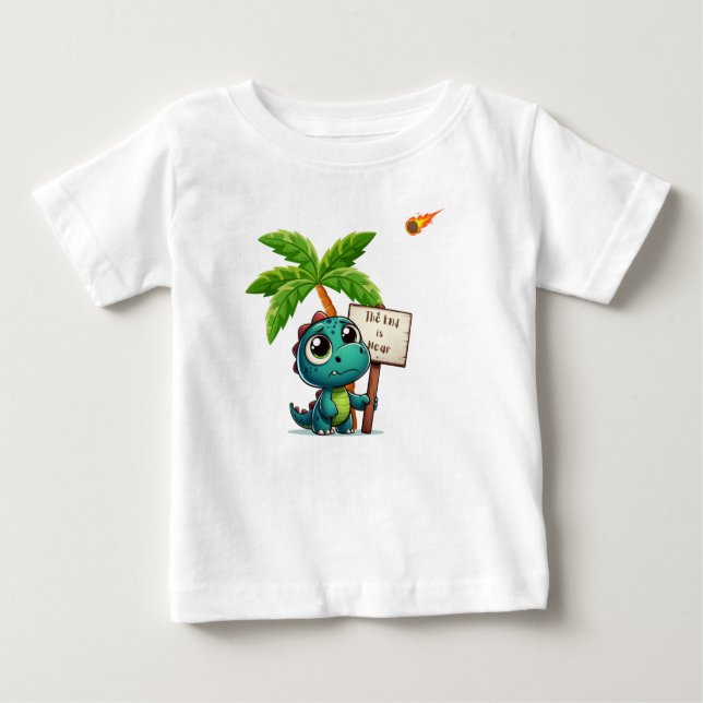 cute, funny dinosaur baby T-Shirt (Front)
