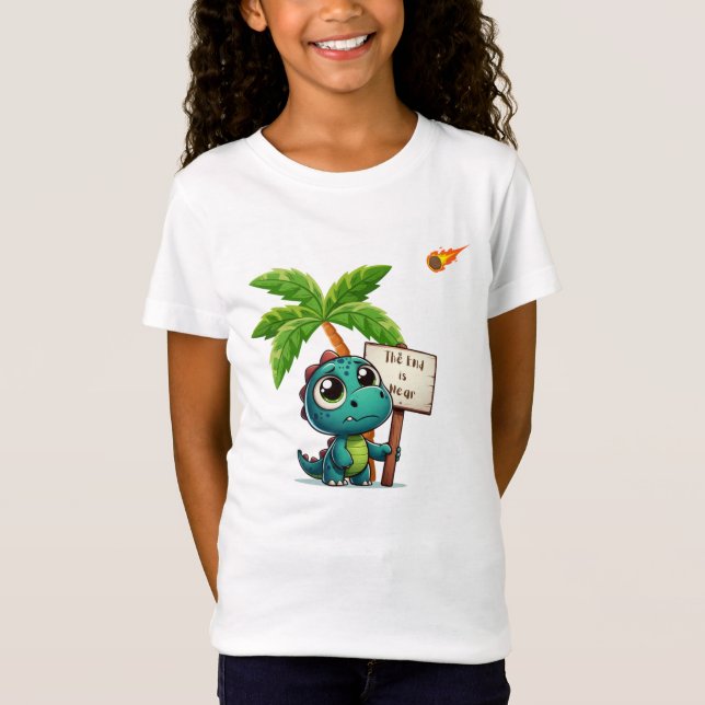 cute, funny dinosaur T-Shirt (Front)
