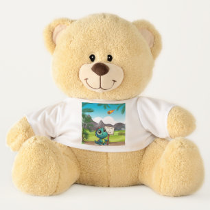 cute, funny dinosaur teddy bear