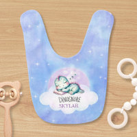 Cute Funny 'Dinosnore' Personalized Baby Name