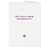 Cute Funny Diva Spoiled Brat Cartoon Girl Cards (Back)