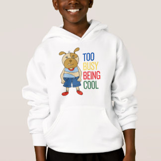 Cute Funny Dog Character - Adorable Cartoon Kids Hoodie