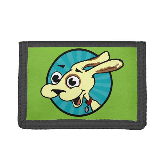 CUTE FUNNY DOG PHOTO WALLET (Front)