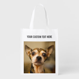 Cute & Funny Dogs custom reusable bag