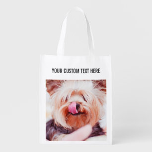Cute & Funny Dogs custom reusable bag