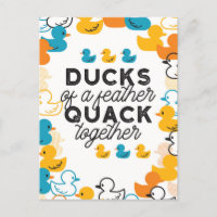 Cute Funny Ducks Puns Quote