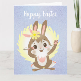 Cute Funny Easter Bunny Card
