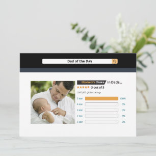 Cute Funny Father's Day Best Dad Card