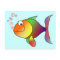 Cute Funny Fish - Colorful
