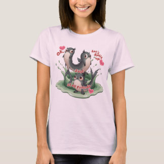 Cute Funny Fish Monster Mascot T-Shirt
