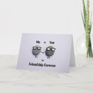 Cute Funny Friendship Post Card For Friend