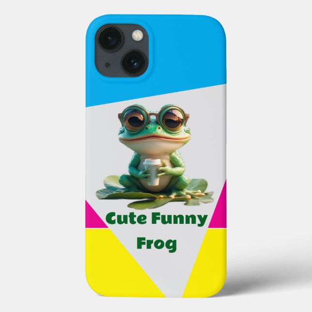 Cute Funny Frog Case-Mate iPhone Case (Back)