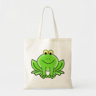 Frog Tote Bag Cute Canvas Bag Aesthetic Funny Tote Bag For Women Girls Gift  Tote