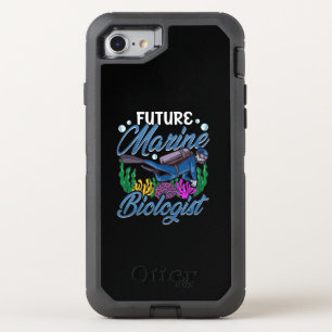 Cute & Funny Future Marine Biologist Biology OtterBox Defender iPhone SE/8/7 Case