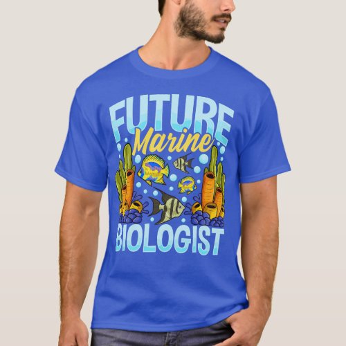 Cute Funny Future Marine Biologist Biology T_Shirt