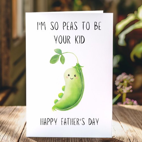 Cute Funny Gardening Pun Fathers Day Card