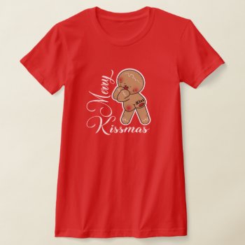 Cute Funny Gingerbread Man T-shirt by HeeHeeCreations at Zazzle