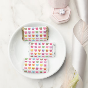Cute funny girly custom conversation candy hearts hershey's miniatures