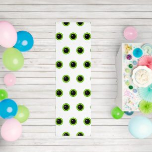 Cute Funny Green Eyes Outdoor Rug