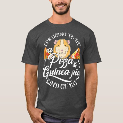 Cute  Funny Guinea Pig Lover  Pizza Lover T_Shirt