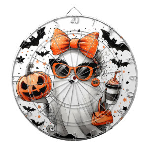 Cute Funny Halloween Ghost Dart Board