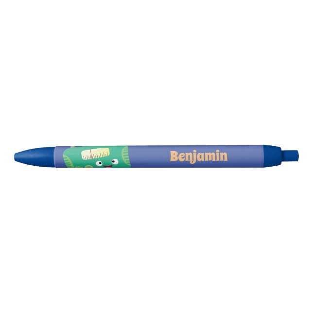 Cute funny happy retro radio cartoon pen (Front)