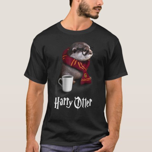 Cute Funny Harry Otter Halloween Tshirt C