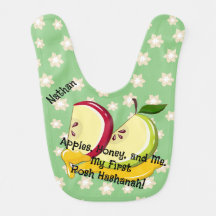 Cute Funny Honey Apple Toddlers First Rosh Hashana