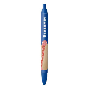 Cute funny hot dog Weiner cartoon Pen