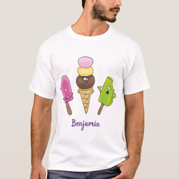 Funny Ice Cream TShirts Funny Ice Cream TShirt Designs Zazzle