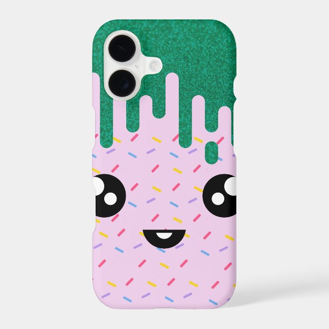 cute funny icecream iphone case (Back)