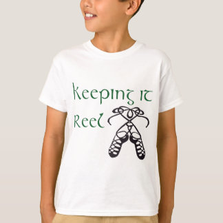 Cute Funny Irish Step Dance Girls & Women Reel T-Shirt