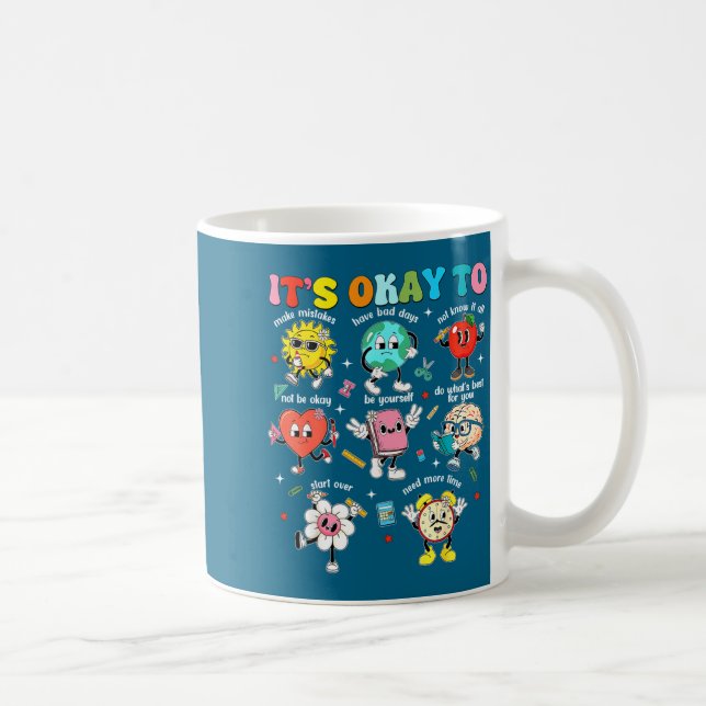 Cute Funny It's Okay Different Design Coffee Mug (Right)
