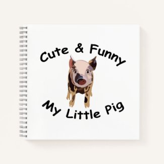 Cute Funny Little Pig Kids