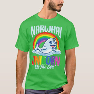 Cute Funny Narwhal Unicorn Of The Sea 1 T-Shirt
