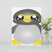 cute funny penguin animal (Standing Front)