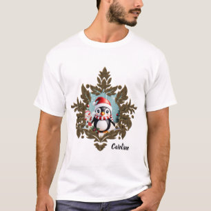 Cute funny penguin. T-Shirt
