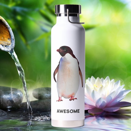 Cute Funny Penguin Water Bottle