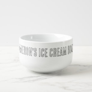 GiftsForYouNow Kid's Truck Personalized Ice Cream Bowl, 24oz.:  Dessert Bowls