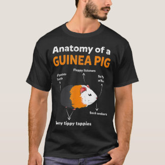 Cute Funny Pet Guinea Pig Owner Gift  Cavia Meersc T-Shirt