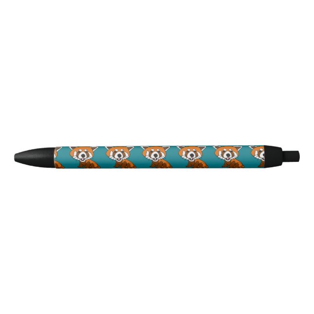 Cute Funny Red Panda Cartoon Pen (Front)