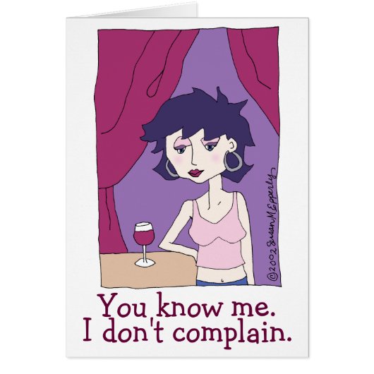Cute Funny Red Wine Vino Cartoon Girl (Front)
