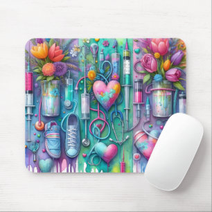 Cute/Funny RN Nurse Mouse Pad