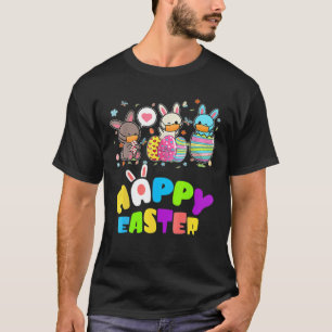 Cute Funny S Happy Easter Eggs Quarantine Bunnies T-Shirt