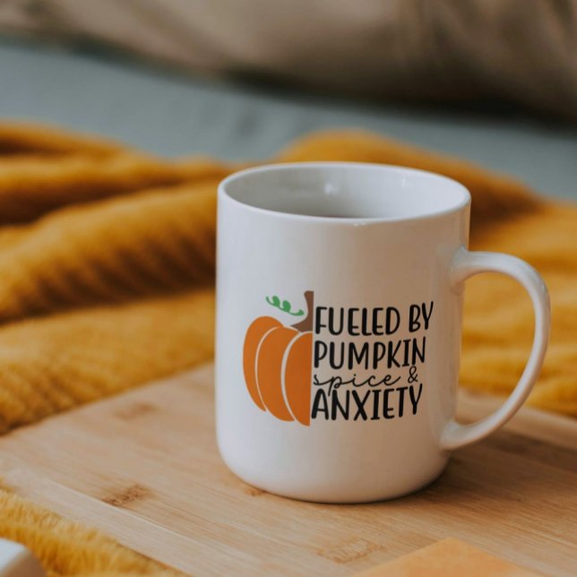 Cute Funny Seasonal Fall Pumpkin Spice Coffee  Mug (Creator Uploaded)