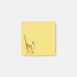 Cute Funny Skating Cartoon Giraffe Post-it Notes