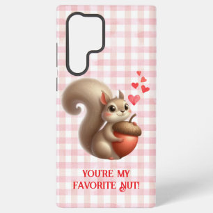 Cute funny squirrel Valentine's Day Samsung Galaxy S22 Ultra Case