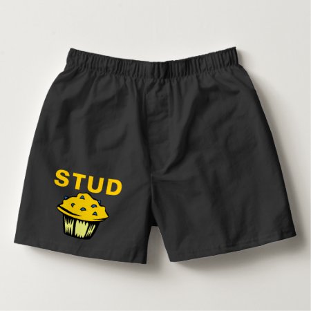 Cute Funny Stud Muffin Boxers
